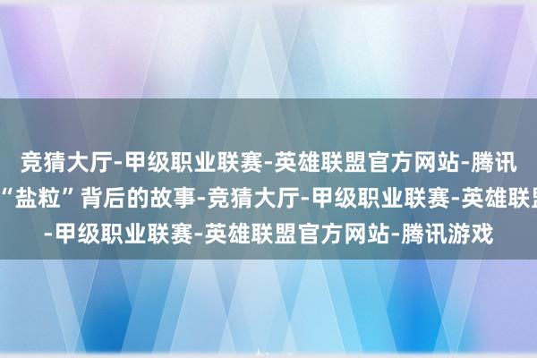 竞猜大厅-甲级职业联赛-英雄联盟官方网站-腾讯游戏看中盐化工这颗“盐粒”背后的故事-竞猜大厅-甲级职业联赛-英雄联盟官方网站-腾讯游戏